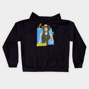 Kazuha Le Sserafim Comic Kids Hoodie